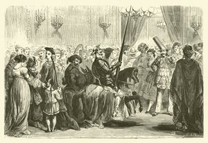 Bal masqué du Grand Monde : entrée de Don Quichotte - Frederic Theodore (after) Lix