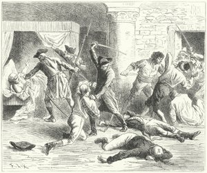 Massacre des Français à Vérone - Frederic Theodore (after) Lix
