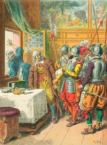 Arrestation de Broussel - Frederic Theodore Lix