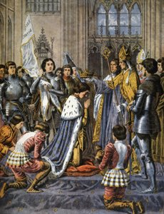 Couronnement de Charles VII de France à Reims - Frederic Theodore Lix