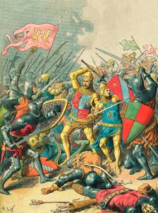 Le roi Jean à la bataille de Poitiers - Frederic Theodore Lix