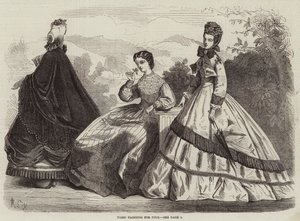 Modes parisiennes pour juillet - Frederic Theodore Lix
