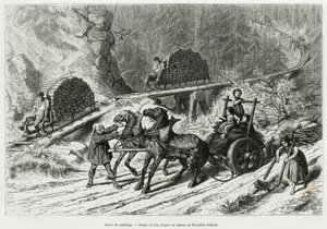 Route de Schlittage - Frederic Theodore Lix