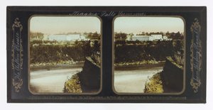 Été aux Chutes du Niagara, La Maison Clifton depuis la Maison du Ferry A.Y - Frederic and William Langenheim