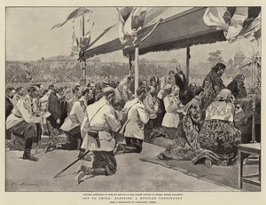 En route pour la Chine, bénédiction d