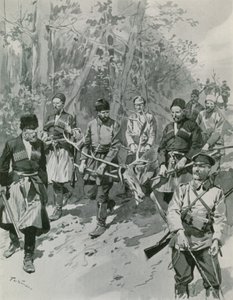 Retour de chasse dans le Caucase - Frederic de Haenen
