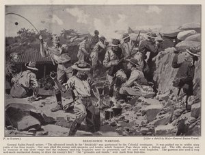 Guerre série-comique (lithographie) - Frederic de Haenen