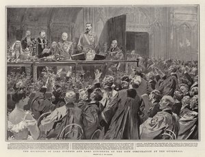 La réception de Lord Roberts et Lord Kitchener par la Corporation de la Ville au Guildhall