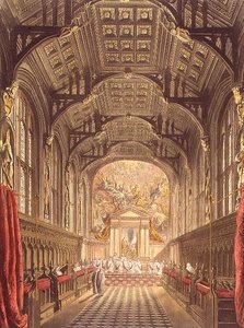 La chapelle du All Souls College, illustration de l