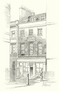 Maison de De Quincey, Soho - Frederick Adcock