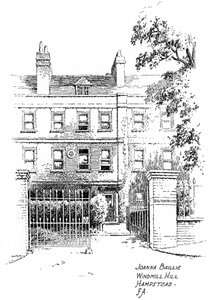 Maison de Joanna Baillie, Windmill Hill, Hampstead, Londres, 1912 - Frederick Adcock