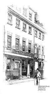 Maison de Sheridan, Savile Row, Londres, 1912 - Frederick Adcock