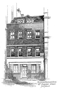 Maison de Sir Joshua Reynolds, Great Newport Street, Londres, 1912 - Frederick Adcock