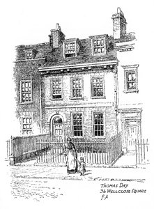 Maison de Thomas Day, 36 Wellclose Square, Whitechapel, Londres, 1912