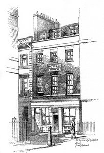 Maison de Thomas de Quincey, Soho, Londres, 1912 - Frederick Adcock