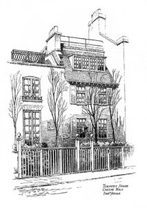 Maison de Turner, Cheyne Walk, Chelsea, Londres, 1912 - Frederick Adcock