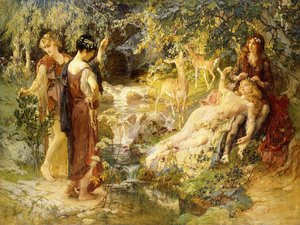 Un bois secret, 1900