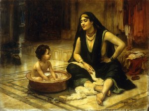 Fellahin et enfant