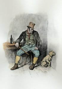 Bill Sykes et son chien, de 