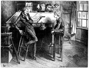 David Copperfield et Uriah Heep, 1912