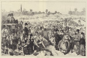 Hampstead Heath en vacances - Frederick Barnard