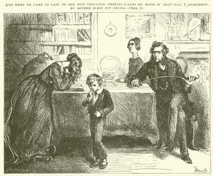 Illustration pour David Copperfield - Frederick Barnard