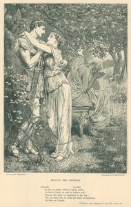 Illustration pour Troilus et Cressida - Frederick Barnard