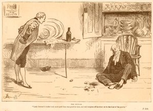 Le majordome - Frederick Barnard
