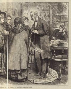 Les élections générales, une délégation sur le sujet des droits des femmes - Frederick Barnard