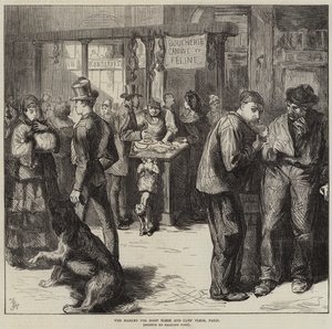 Le marché de la chair de chien et de chat, Paris - Frederick Barnard