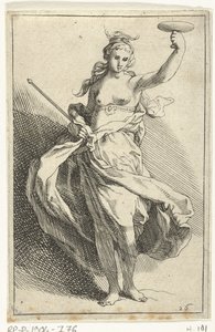 Femme avec calice et sceptre - Frederick Bloemaert