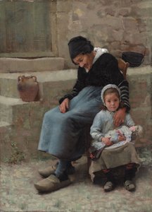 Le Confort de Grand-mère - Frederick Brown