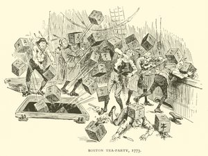 Boston Tea Party, 1773 - Frederick Burr Opper