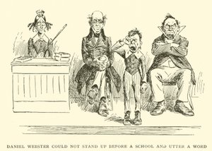 Daniel Webster ne pouvait pas se lever devant une école et prononcer un mot