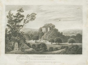 Barlaston Hall (gravure) - Frederick Calvert