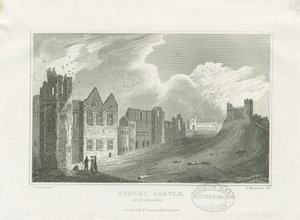 Château de Dudley - Le Donjon : gravure sur acier, nd [19e siècle] - Frederick Calvert