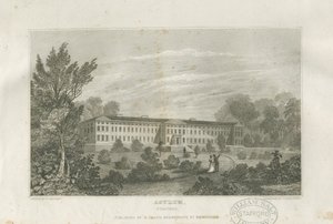 Stafford - Asile : gravure - Frederick Calvert