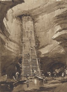 Puits à Bolonchen, Yucatan - Frederick Catherwood