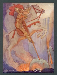 Saint Georges, IVe siècle, Fête du 23 avril - Frederick Cayley Robinson