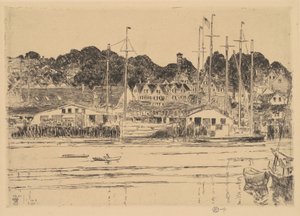 Port intérieur, Gloucester, 1923