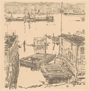 Rivière du Nord, 1917 - Frederick Childe Hassam