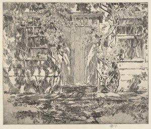 Vieille porte, Easthampton, 1920