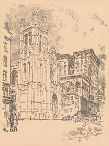 St. Thomas, New York, 1918 - Frederick Childe Hassam