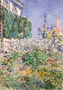 Le jardin de Thaxter, 1892 - Frederick Childe Hassam