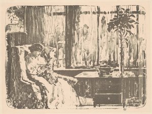 Le grand rideau, 1918 - Frederick Childe Hassam