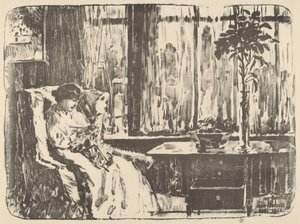 Le grand rideau - Frederick Childe Hassam