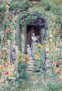Le Jardin dans toute sa splendeur, 1892 - Frederick Childe Hassam