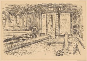 Le Magasin Spar, Gloucester, 1918 - Frederick Childe Hassam