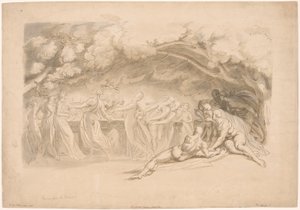 La danse des nymphes, tirée de La Tempête - Frederick Christian Lewis
