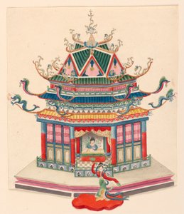 Conception pour un pavillon chinois - Frederick Crace
